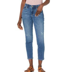 Calvin Klein Women's Mid Rise Slim Boyfriend Jeans Blue Size 10/30 NWT